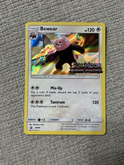 Bewear SM49 Promo SM Promos Stamped Pokemon Card NM - Image 1