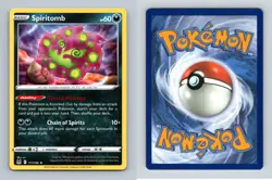 Spiritomb #117/196 SWSH Lost Origin Rare Pokemon 2022 TCG Card - Image 1