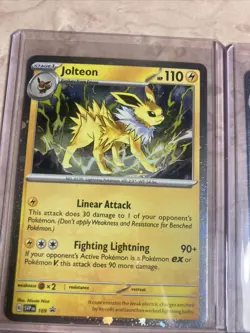 Pokemon Black Star Promo Set of Eveeloutions Jolteon,Vaporeon Leafeon Glaceon NM - Image 2