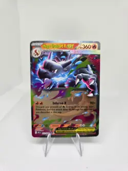 Pokemon TCG: Mega Charizard X ex 013/94 Phantasmal Flames - Image 1