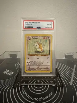 1999 Pokemon #40 - Raticate (PSA 8) NM-MT - New Slab - Image 1