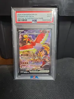 Pokemon TCG Ethan's Ho-Oh EX Sir 230/182 en PSA 9 Mint - Image 2