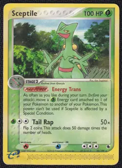 Pokemon Sceptile 20/109 Non-Holo Rare EX Ruby & Sapphire - Image 1
