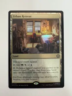 Urban Retreat Foil MTG Magic the Gathering Card NM Near Mint SPM - Image 1