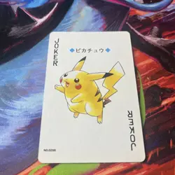 Pikachu Joker Pokemon Poker Card 1999 Mint Rare Japan Lugia Near Mint - Image 3