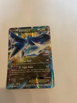 Latios EX 58/108 Roaring Skies Holo pokemon cards TCG - Image 1