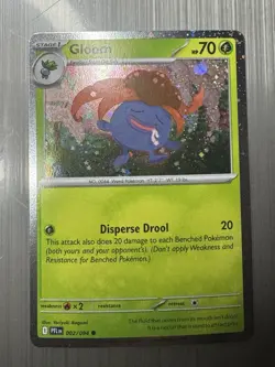 Pokemon TCG Oddish 001 Gloom 002 & Vileplume 003 Cosmo Holo Promo Set Of 3 NM - Image 4