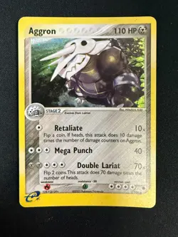 Aggron - 1/109 - Holo Rare EX Ruby and Sapphire (NM) Pokemon - Image 1