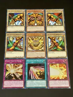 Exodia Full 5 Piece Set + Incarnate + Obliterate!!! + Blaze + Rage | YuGiOh! - Image 1