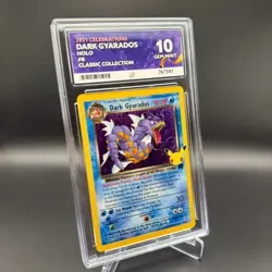 Pokemon Card Dark Gyarados - 8/82 - Celebrations: Classic Collection - ACE 10🔥 - Image 1