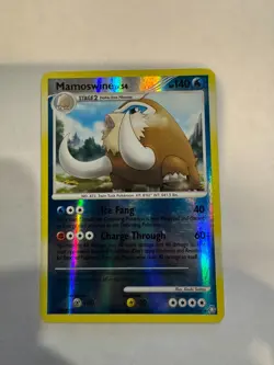 Mamoswine - 9/146 - Pokemon Legends Awakened Holo Card Pre-owned - Image 1