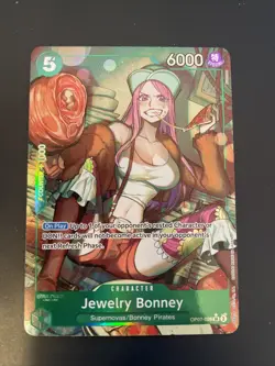 Jewelry Bonney OP07-026 Parallel SR 500 Years Into The Future One Piece Card - Image 1