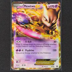 Mewtwo Ex - 54/99 - Ultra Rare - Next Destinies - Pokemon Card - DMG - Image 1