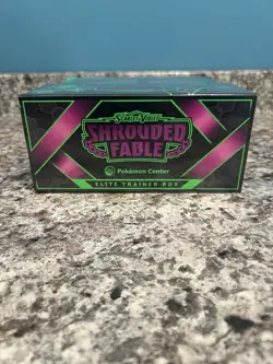 Pokemon TCG: Shrouded Fable Pokemon Center Elite Trainer Box Factory Sealed - Image 5