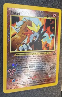 Pokemon TCG Entei Wizards Black Star Promos 34 Holo Promo Promo - Image 3