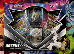 Pokemon TCG: Arceus V Figure Collection Box - NEW-SEALED - Cosmic Eclipse! - Image 1
