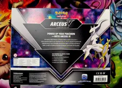 Pokemon TCG: Arceus V Figure Collection Box - NEW-SEALED - Cosmic Eclipse! - Image 2