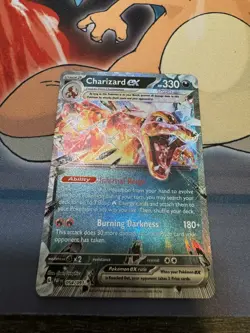 Charizard ex- 54/91- Double Rare- Paldean Fates- Scarlet & Violet- Pokemon TCG - Image 3
