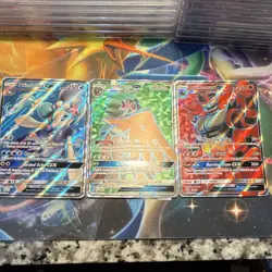 Pokemon TCG Holo GX Lot 2017 Primarina Decidueye Incineroar Sun & Moon Starters! - Image 1