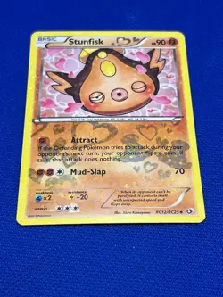 Pokemon Tcg Stunfisk RC12/RC25 Legendary Treasures Radiant Collection - Image 2