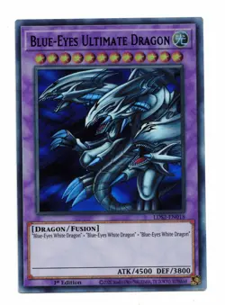 Yu-Gi-Oh Card: Blue-Eyes Ultimate Dragon LDS2-EN018 BLUE Ultra Rare 1st Ed! NM - Image 1
