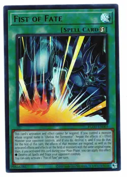 Yu-Gi-Oh Card: Fist of Fate EG01-EN003 Ultra Rare! NM - Image 1
