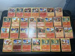(30) CHARMANDER CHARIZARD CARDS LOT VTG HOLO Pokemon 1999 - Image 1