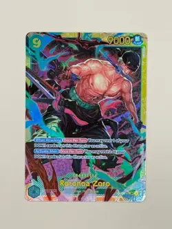 Roronoa Zoro OP06-118 SEC – Wings of the Captain OP-06 – One Piece Card Game PRB - Image 1