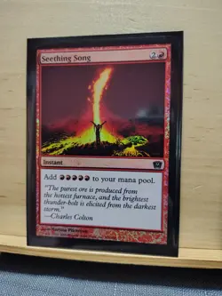 1x FOIL Seething Song - NM - 9th Edition - MTG Magic near mint ninth - Image 1