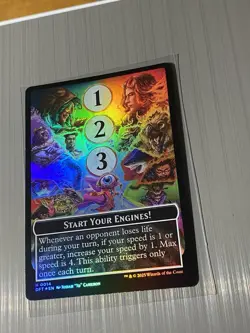 Start Your Engines! Max Speed Aetherdrift Foil - Image 1