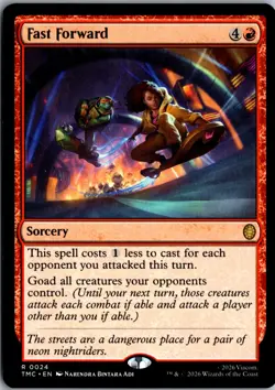 Fast Forward R Commander: Teenage Mutant Ninja Turtles 24 NM Magic - Image 1