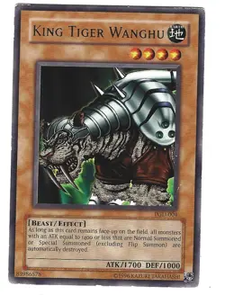 King Tiger Wanghu 2/10 DM+ Yu-GI-Oh! Pharaonic Guardian PGD-004 01 - Image 1
