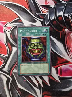 Yugioh! Pot of Greed SYE-040 Starter Deck: Yugi Evolution Unlimited Edition - LP - Image 1