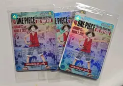 One Piece Promotion Card - Monkey.D.Luffy (055) SEALED College Basketball US NEW - Image 2