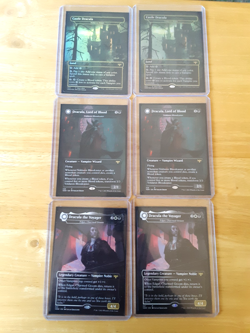 mtg 6 crimson vow 2 castle dracula promo cards 4 other vampire cards see pic n/m - Image 1