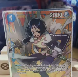 Tashigi Op06-050 Wings Of The Captain One Piece Card Game Tcg Alt Art - Image 2