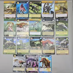 Dinosaur King TCG DKP2 x3, DKPM x7, DKTB x8 - 18 total Card Bundle Lot 2008 - Image 1