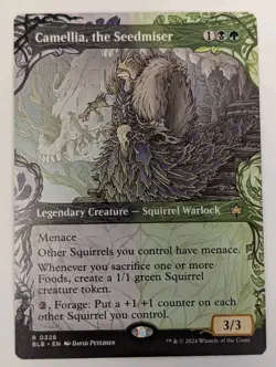 Camellia, the Seedmiser (Showcase) Bloomburrow - MTG RARE - Image 1