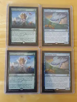 mtg 2 dreamride whale 2 branching evolution n/m see pic never played - Image 1