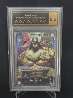 One Piece TCG 500 Years in the Future Rob Lucci Alt Art Leader OP07-079 English - Image 1