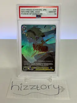 Weiss Schwarz Aigis Machine Girl Persona 3 SP Gold Signature PSA 10 - Image 1