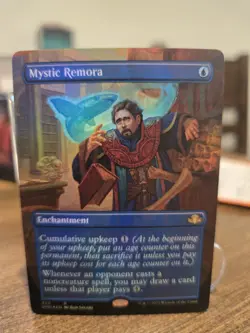 Mystic Remora (Borderless) Dominaria Remastered Foil - Image 1