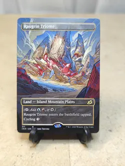 Raugrin Triome 311 MTG Magic: The Gathering Ikoria: Lair Of Behemoths 2020 - Image 2