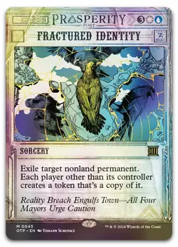 Fractured Identity #45 (Foil) (NM) Thunder Junction OTP Magic MTG - Image 1