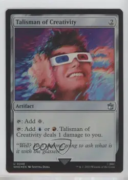 Talisman of Creativity Foil Magic: Universes Beyond: Doctor Who WHO #0248 - Image 1