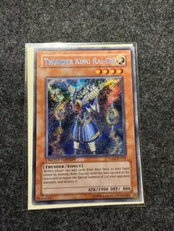 Yu-Gi-Oh! Thunder King Rai-Oh YG02-EN001 Limited Ed Secret Rare - Image 1