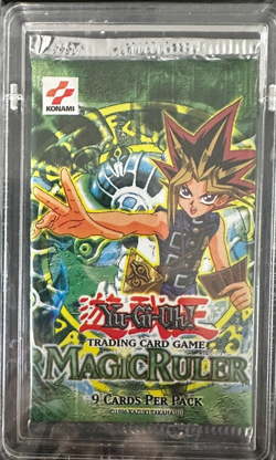 1996 Yu-Gi-Oh! TCG | Magic Ruler Booster Pack | Vintage SEALED - Image 1