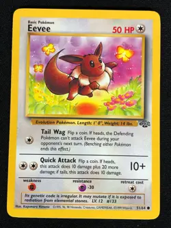 Pokemon Eevee 51/64 Common (LP) - Image 1