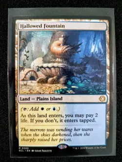 MTG Hallowed Fountain 0265 Lorwyn Eclipsed NM - Image 1