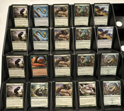 MTG Wurm Tribal (Mono Green Lifegain) 40-Card Deck Pack| Just Add Lands - Image 1